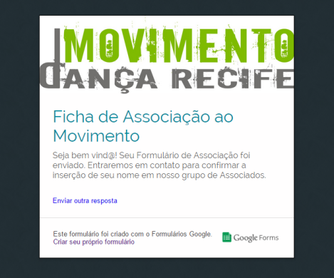 Associado ao Movimento Dança Recife